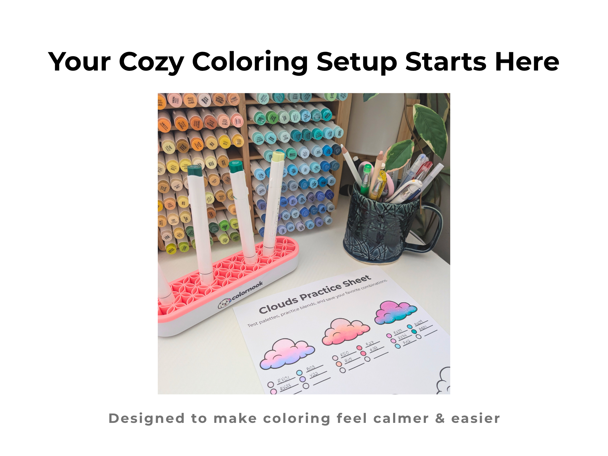 ColorNook Cozy Coloring Starter Kit