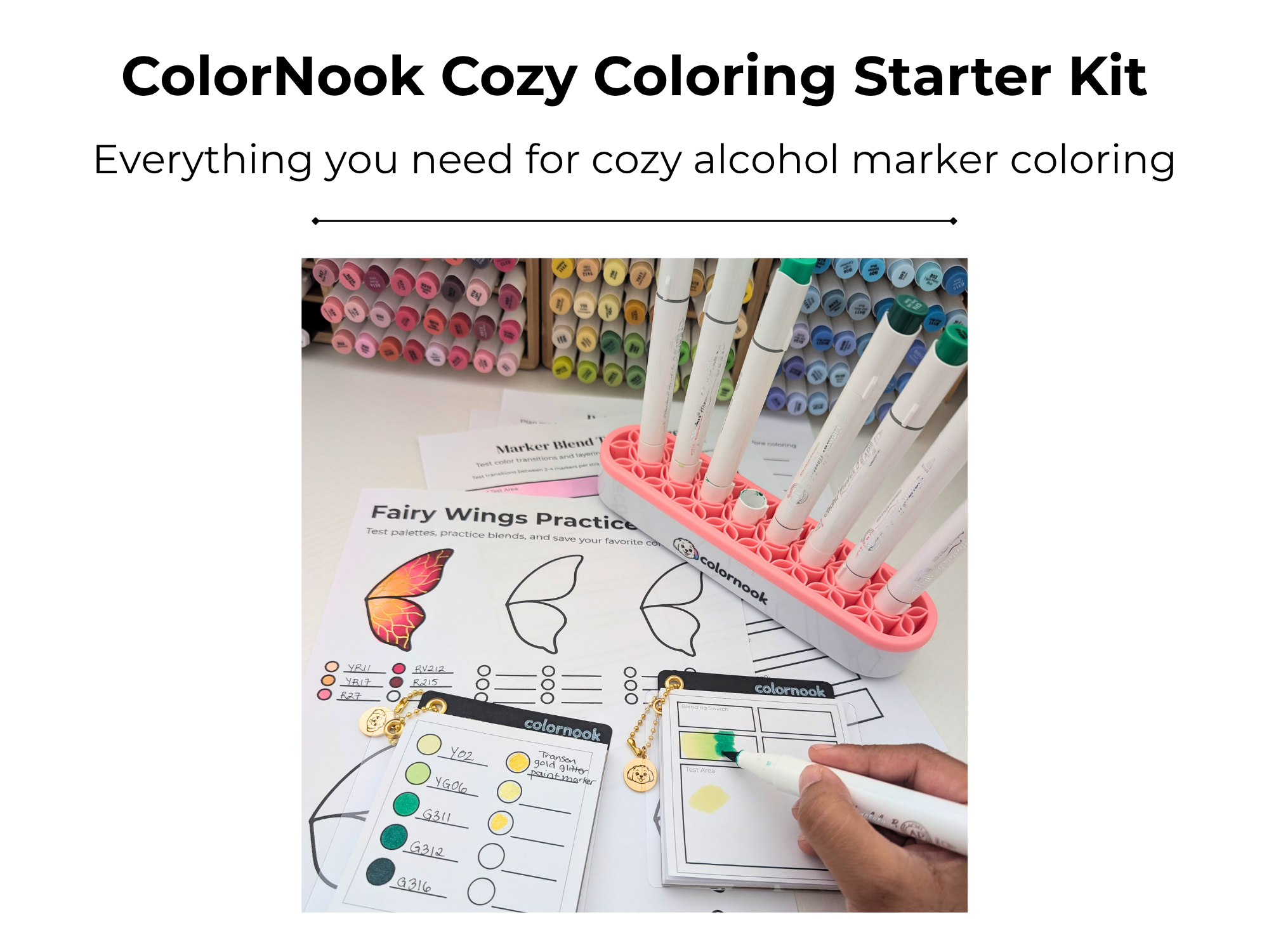 ColorNook Cozy Coloring Starter Kit