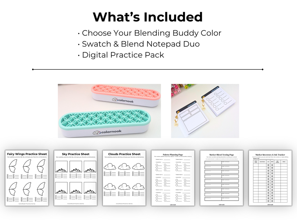 ColorNook Cozy Coloring Starter Kit