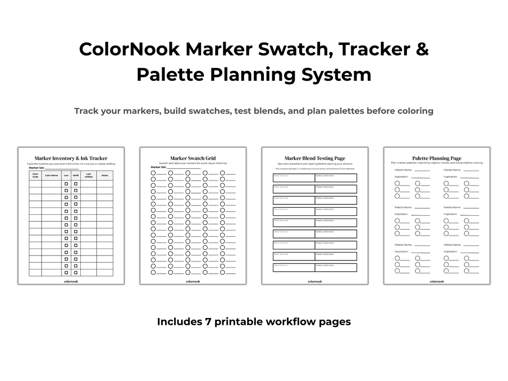 ColorNook Marker Workflow Bundle