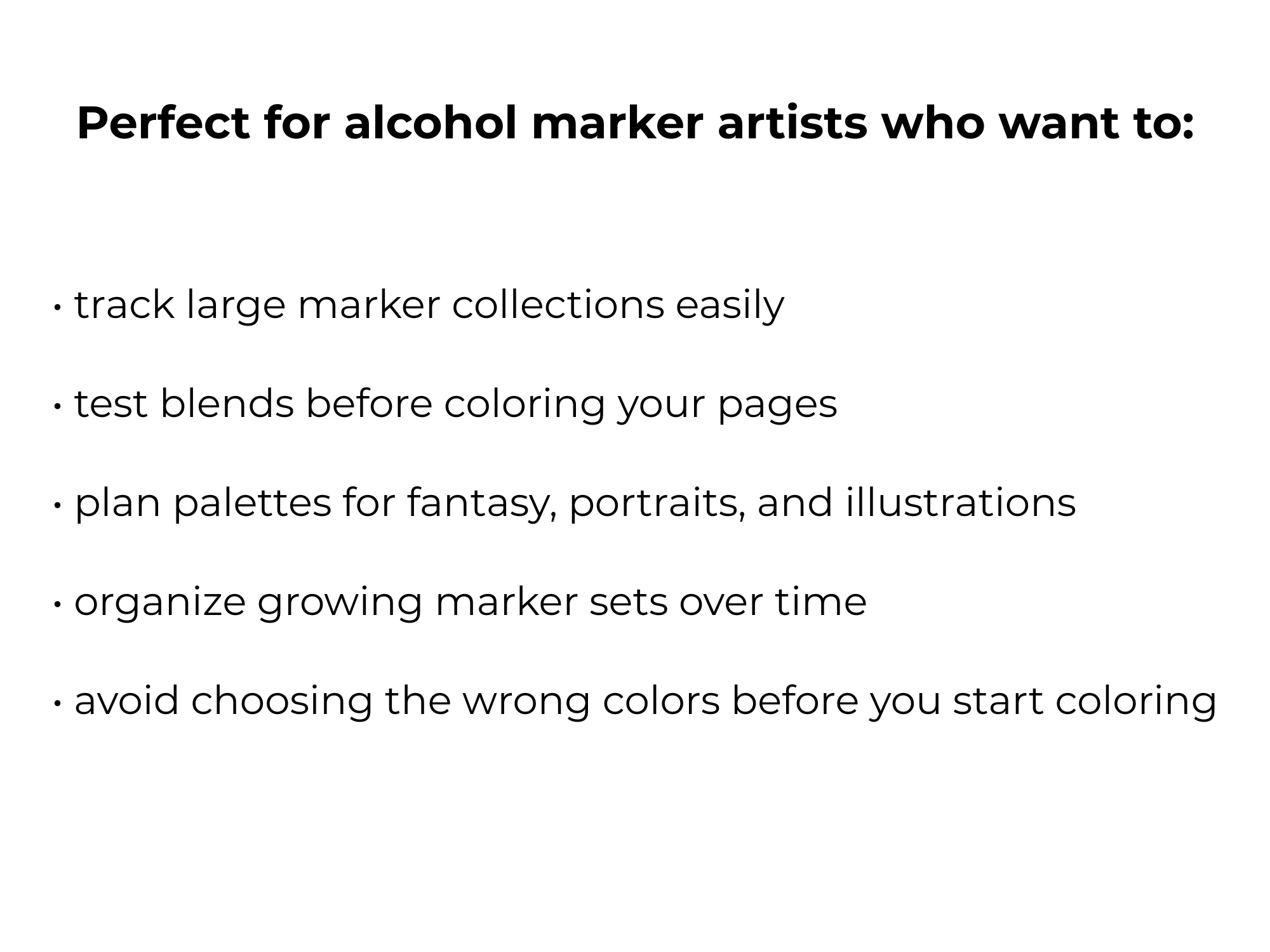 ColorNook Marker Workflow Bundle