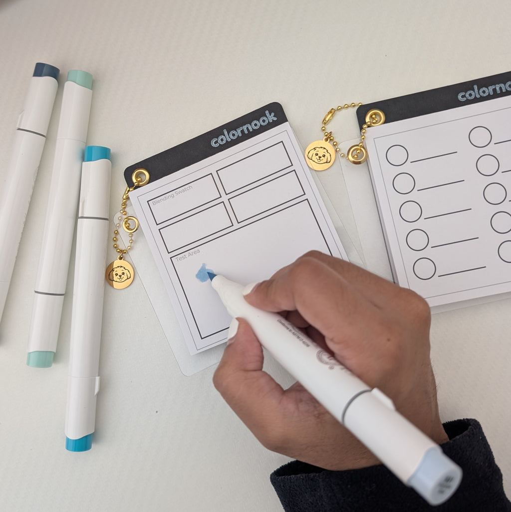 ColorNook Swatch & Blend Notepad Duo